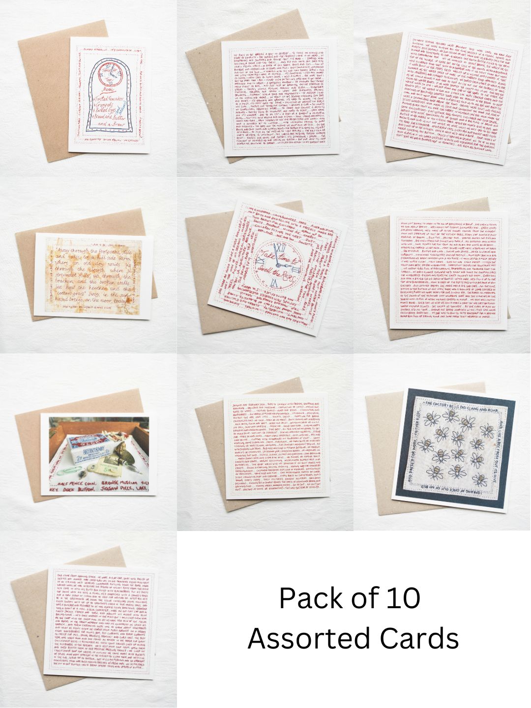 Pack of 10 Assorted Cards