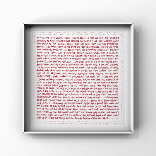 Lancashire Broth - Giclée Fine Art Print