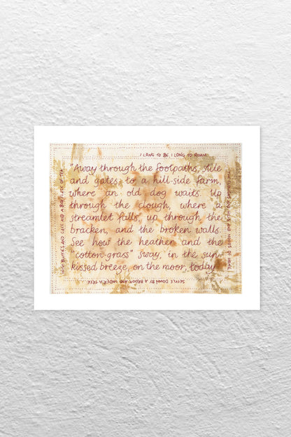 Moors of Home - Giclée Fine Art Print